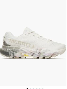 Merrell Agility Peak 5 Ariel Women's Off-White Trail Running Sneakers $189 NWT